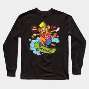 Chinese Zodiac Monkey Long Sleeve T-Shirt